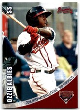 2016 Choice International League Top Prospects #1 Ozzie Albies Rookie Braves