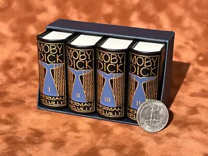MINIATURE BOOK Herman Melville, Moby Dick - Bild 1 von 10