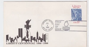 TurtlesTradingPost- Statue of Liberty 1986 #2224- FDC AppleCraft Cachet - Picture 1 of 1