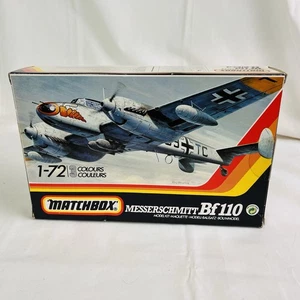 Matchbox Messerschmitt Bf 110 D-2 C3 Vintage Model Kit 1983 Box Sealed 1/72 - Bild 1 von 20
