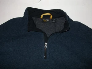 Mountain Hardwear 1/2 Zip Fleece Jacket Men's Large Wool Blend - Picture 1 of 4