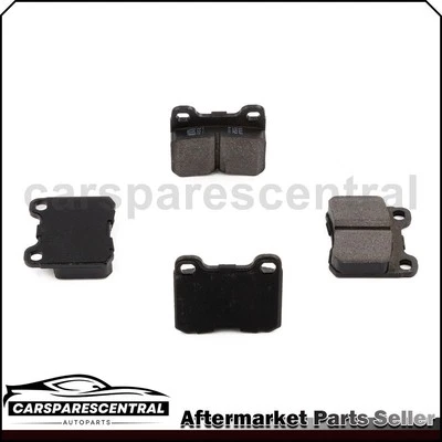 Rear Ceramic Brake Pads Fits 1984 1985 1986 1987 1988 1989 Mercedes-Benz 190D - Image 1 of 3