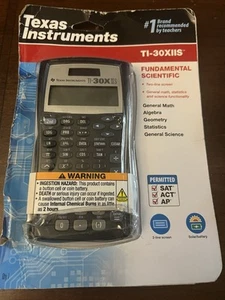 NEW Texas Instruments 30XIIS Fundamental Scientific Calculator…Sealed - Picture 1 of 3