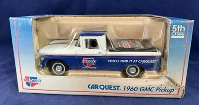 CarQuest 1960 GMC Pickup Die Cast Metal Lockable Coin Bank 5th in Series - Image 1 of 4