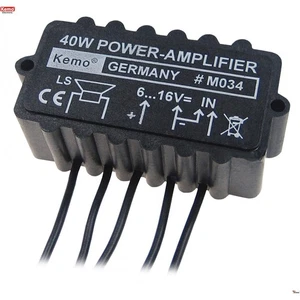 Amplificatore audio di potenza 40W compatto 4 – 8 Ohm 6-16V DC - Picture 1 of 1