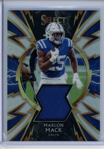 2019 Panini Select Sparks Silver Prizm Jersey MARLON MACK 5/99 Colts - Picture 1 of 2