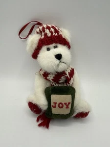 Boyds Alyssa Berrifrost Bear Ornament Joy Plush Ornament - Picture 1 of 5
