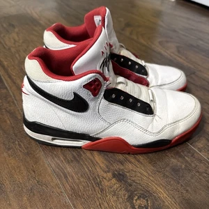 Size 8 - Nike Flight Legacy Red. No Shoe Laces. - Picture 1 of 6