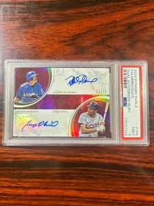 Rafael Palmeiro Tony Oliva 2024 Topps Dynamic Duals Dual Auto Ruby /10 PSA 9 - Foto 1 di 2