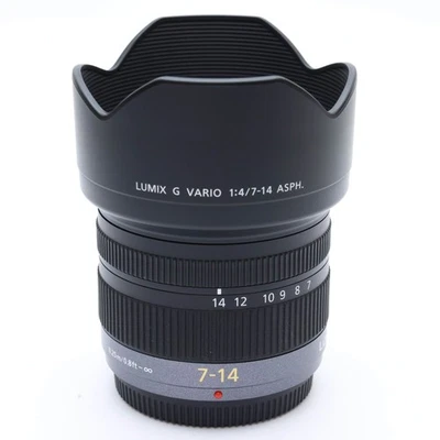 Panasonic Lumix G VARIO 7-14mm F/4 ASPH. (MFT) #199 -Near Mint- - Image 1 of 4