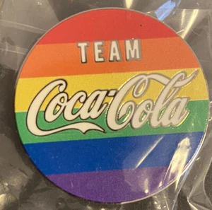 CocaCola LGBT Rainbow pin badge not for sale, limited to Japan,Very rarity item - Picture 1 of 2