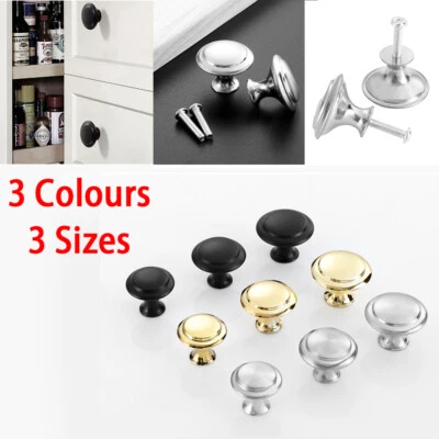 1-20PCS Stainless Steel Door Knobs Cabinet Handles For Cupboard Drawer Kitchen - Image 1 of 4