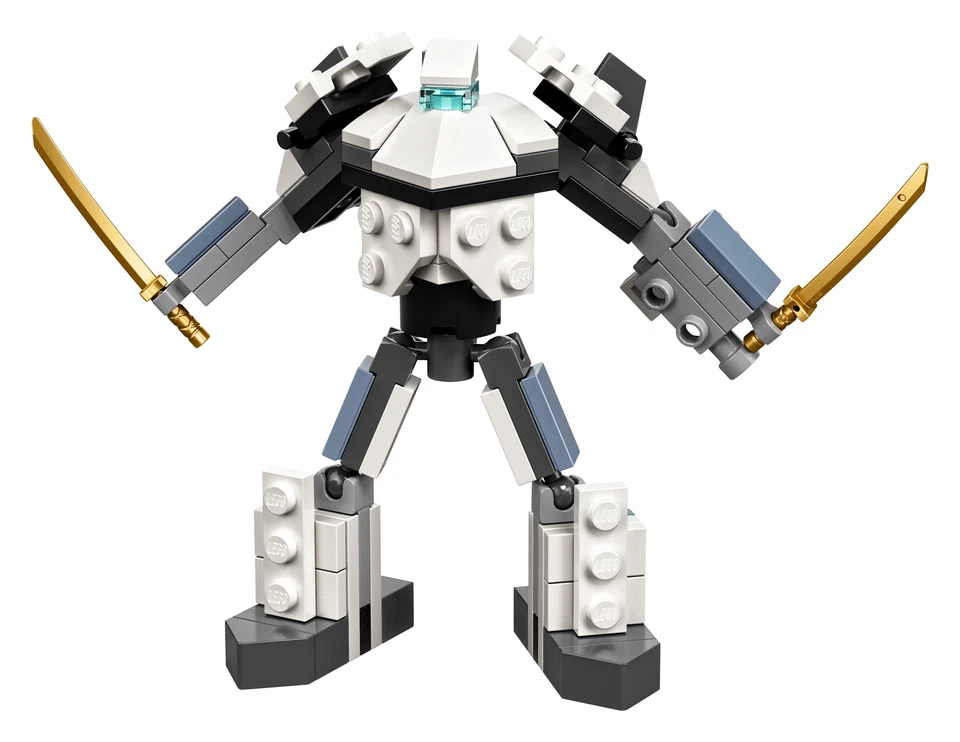 LEGO Ninjago Legacy 30591 Titanium Mini Mech Robot  77 Pcs - 2 in 1 set. - Image 1 of 1