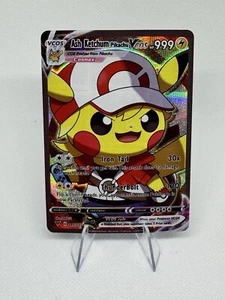 Mint Pokémon Pikachu Cosplay Ash Ketchum DIY Kawaii Holo Card - Picture 1 of 2