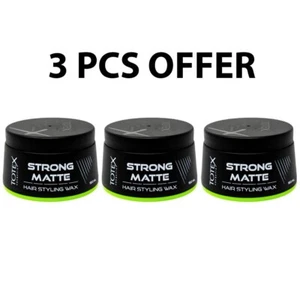 TOTEX HAIR STYLING WAX STRONG MATTE NEW FORMULA 150ML MEN & WOMAN (3 PCS OFFER) - Picture 1 of 12