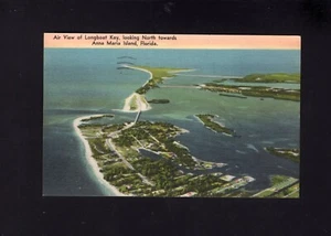 Langbootschlüssel, Florida Luftaufnahme 50er Jahre - Bild 1 von 2