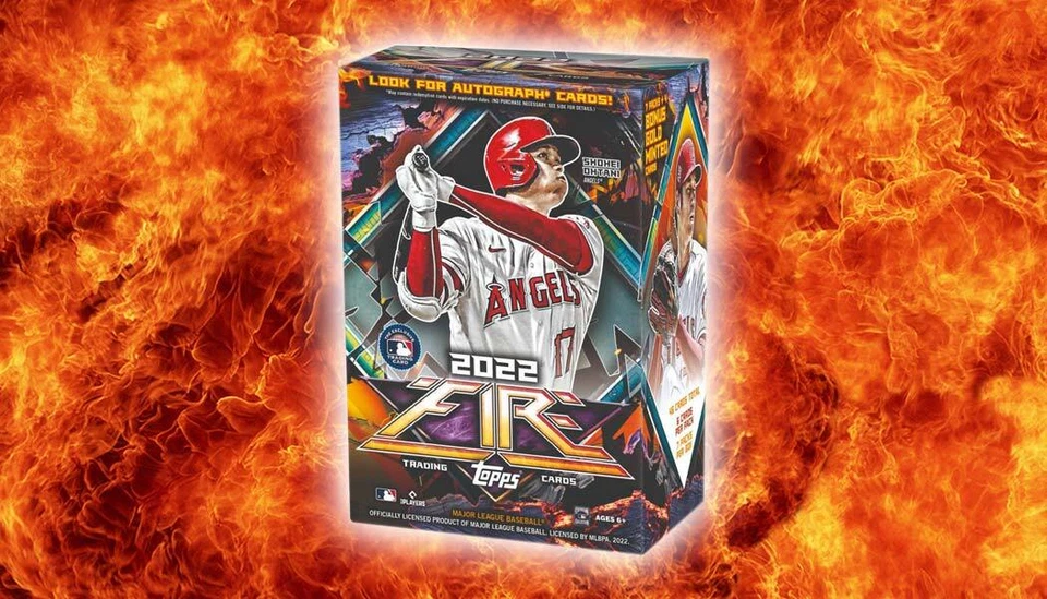 2022 Topps Fire Baseball - Base Set, Red Foil Flame, Gold Minted, Inserts - Image 1 of 1