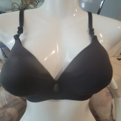 Sujetador inalámbrico 34C negro Barely There para mujer Foto 1 de 4