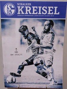 FC Schalke 04 vs. Apoel Nikosia Programm UEFA Europa League Kreisel 26.11.2015 - Picture 1 of 3