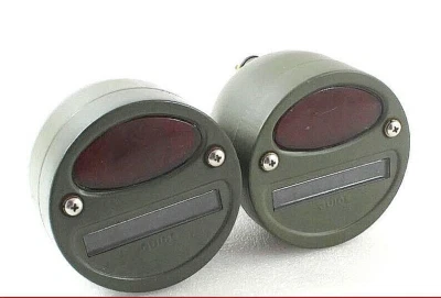 Cat Eye Rear Tail Light 4" Pair For Willys MB Ford GPW Jeep Truck A 1064/5 Green Foto 1 de 4