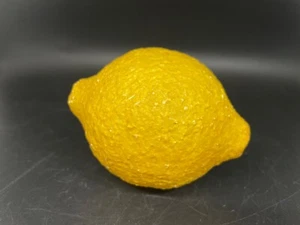 Vintage Stone Fruit Lemon - Picture 1 of 5