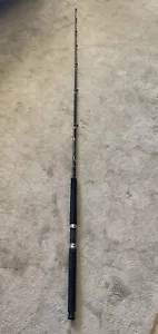 6’6” SOUTH BEND Fishing Rod/ Casting Rod BLACK 2 BEAUTY 20-40LB MED-HVY. - Picture 1 of 10