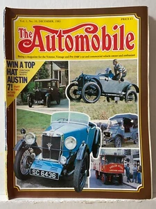 The Automobile Magazine December 1983 Vol.1 No.10 982C - Bild 1 von 2