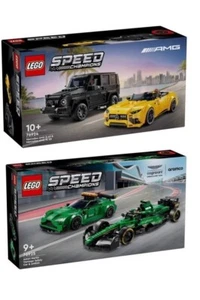 LEGO Speed Champions 76924 Mercedes-AMG 76925 + Aston Martin Safety Car & AMR23 - Picture 1 of 1