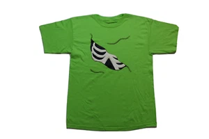 Bioworld Youth Boys Skeleton Halloween Funny Lime Green Shirt NWT L-2XL - Picture 1 of 5