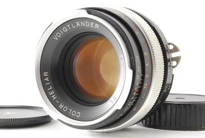 Voigtlander COLOR HELIAR 75mm F2.5 SL Lens Nikon F [Excellent+5] from JAPAN - Image 1 of 4
