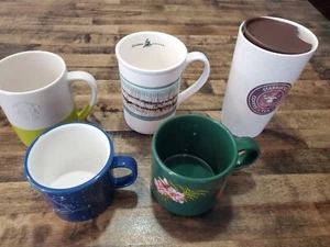 Starbucks Mug Tumbler Set Caribou Coffee Collector  - Picture 1 of 12