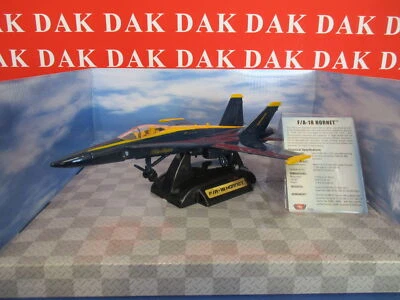 Die cast 1/72 Modellino Aereo Aircraft Boeing F-A 18 Hornet Blue Angels USA - Immagine 1 di 4
