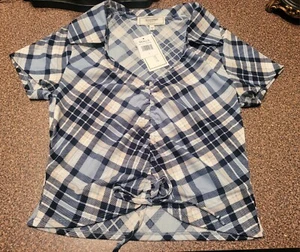 Juniors casual cute crop top by No Comment (Size L) - Picture 1 of 4
