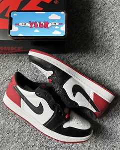 Jordan 1 Low Retro OG Black Toe (CZ0790-106) - UK 9 | Trusted Seller 🛍️ ✅ - Bild 1 von 5