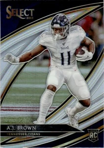 Panini Select Field Level Silver A.J. 2019 Brown RC Tennessee Titans #278 - Imagen 1 de 2