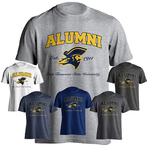 East Tennessee State University ETSU Buccaneers Alumni Est 1911 T-shirt Tee Cover