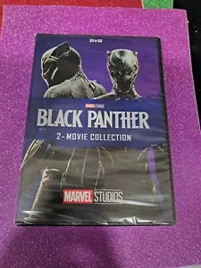 NEW - Black Panther - DVD 2 Movie Collection - Marvel Studios / Avengers - Picture 1 of 1