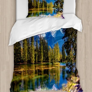 Natur Bettwäsche Set Snowy-Alpen-Seekiefer - Bild 1 von 7