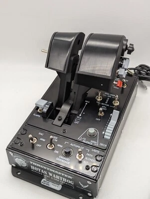 FAULTY Thrustmaster Hotas Warthog high-precision dual throttle system USB for PC - Image 1 of 4