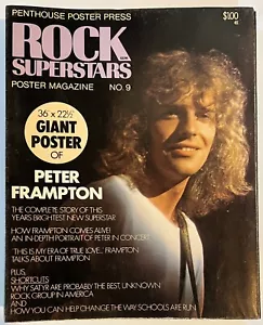 Rock Superstars Poster Magazin #9 Peter Frampton (1975, Penthouse Poster Presse) - Bild 1 von 8