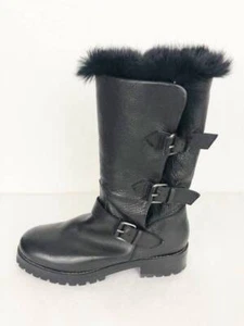 NEW Sartore Fur Lined Boots Size 7 - Picture 1 of 5