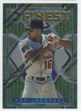 1995 Topps Finest Ray Lankford St. Louis Cardinals #136