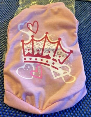 New! Dog Clothes Cat Summer Small Pet Shirts Puppy T-Shirt Coat Apparel US~Sz.S - Image 1 of 4