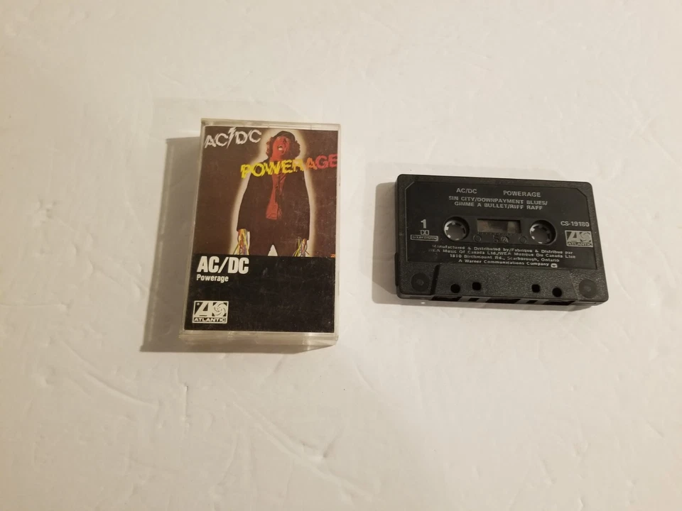 AC DC - Powerage - Cassette Tape - Image 1 of 1