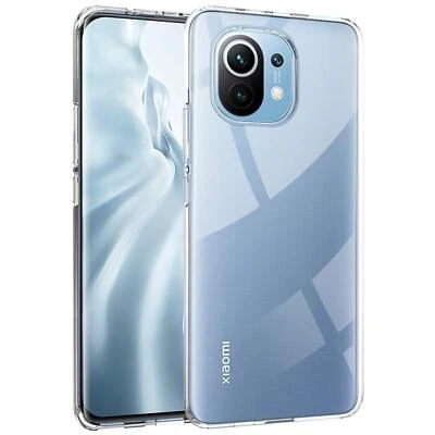Protective Case For Xiaomi Mi 11 Phone Bag Slim Silicone Cover Clear - Image 1 of 4