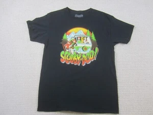 Camicia Scooby Doo Adulto Media Nera Mystery Team Stampa Grafica Manica Corta - Foto 1 di 7