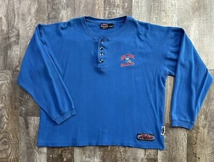 Vintage New York Giants Henley Shirt Sz XL 1996 NFL - Picture 1 of 7