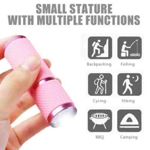 1PC 50000lm 9Leds LED Flashlight Emergency Light Torch Portable Pocket Light - Picture 1 of 18