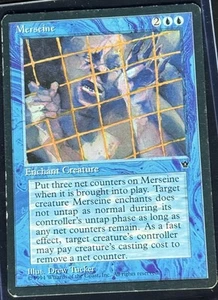 Merseine (Tucker) Fallen Empires Magic Card Regular MTG  - Picture 1 of 2
