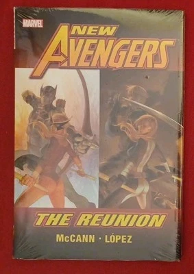New Avengers - THE REUNION - NEW and Sealed- Hardcover - Graphic Novel - Marvel  - Image 1 of 4